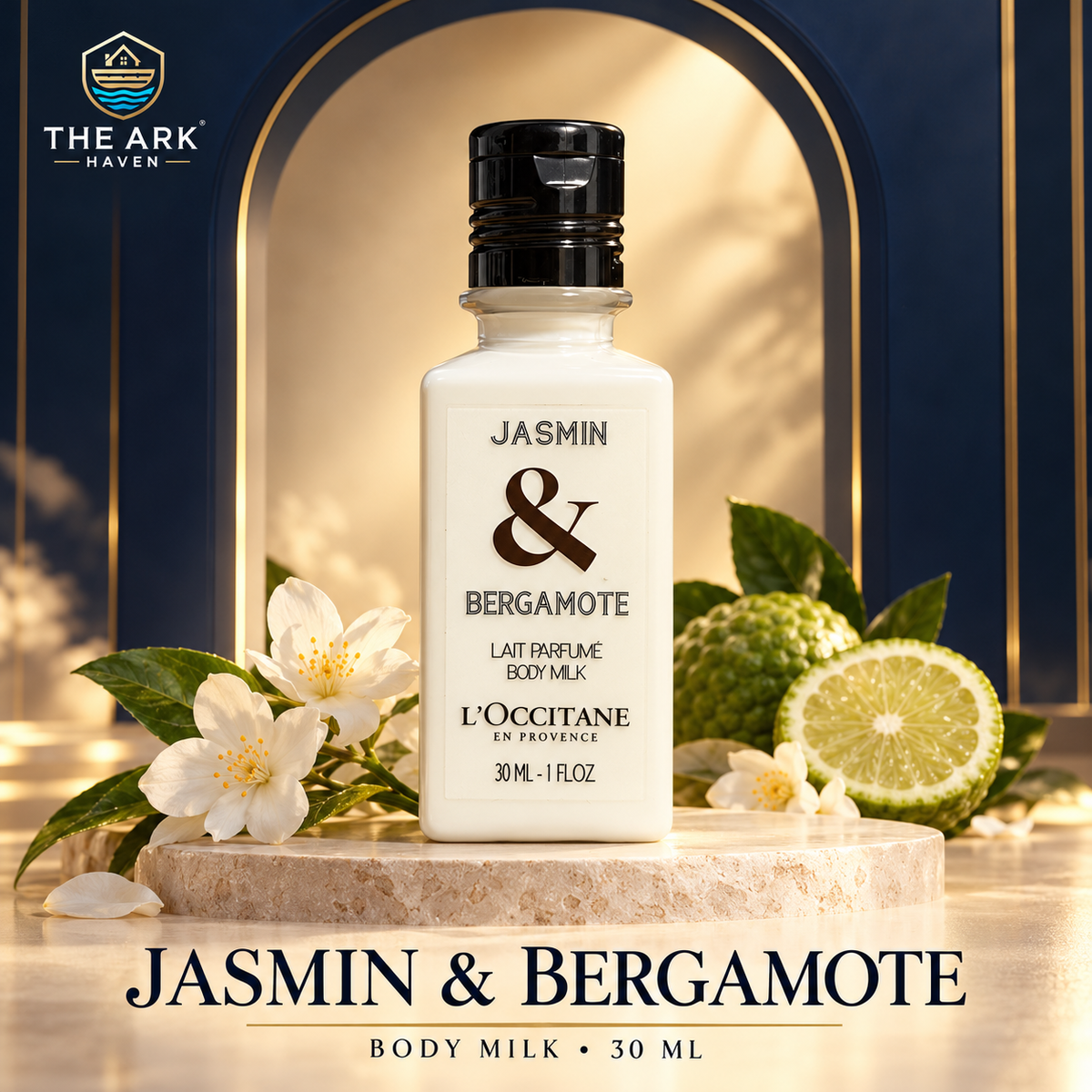 L'Occitane Jasmin & Bergamote Body Milk 30ml 1 Fl Oz