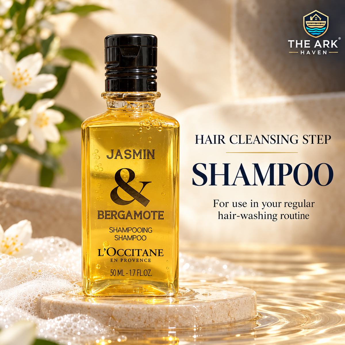 L’Occitane Jasmin & Bergamote Shampoo 50ml Travel Size