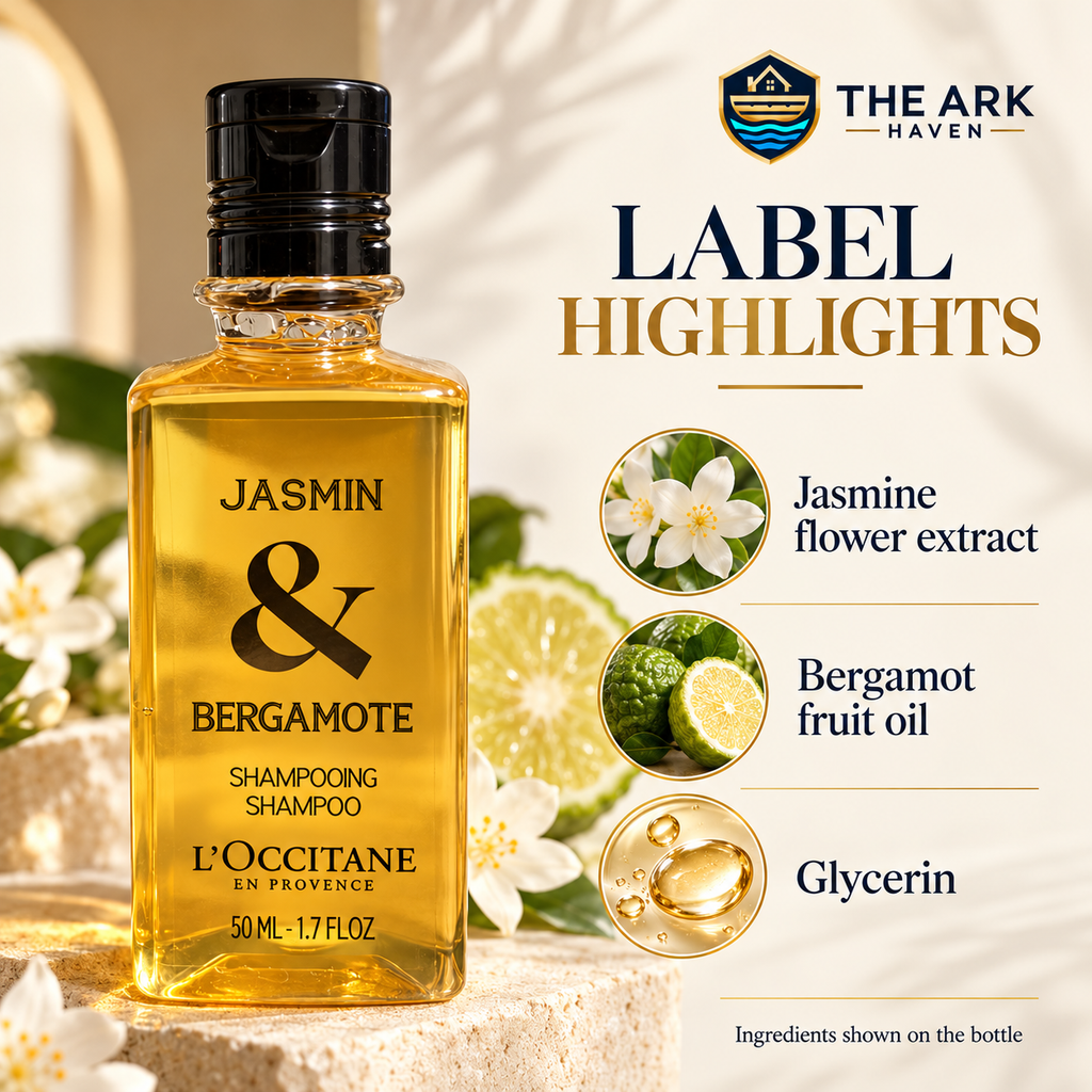 L’Occitane Jasmin & Bergamote Shampoo 50ml Travel Size