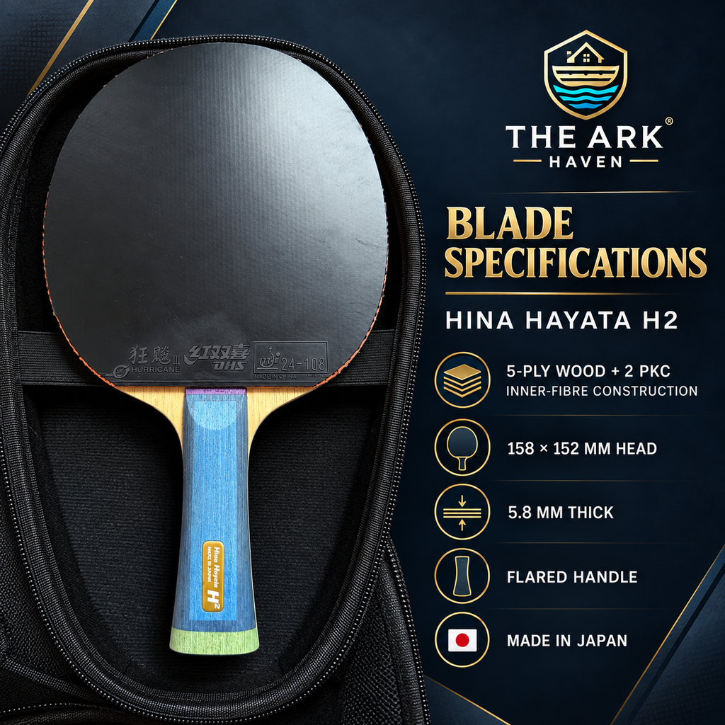 Nittaku Hina Hayata H2 Table Tennis Bat / Blade