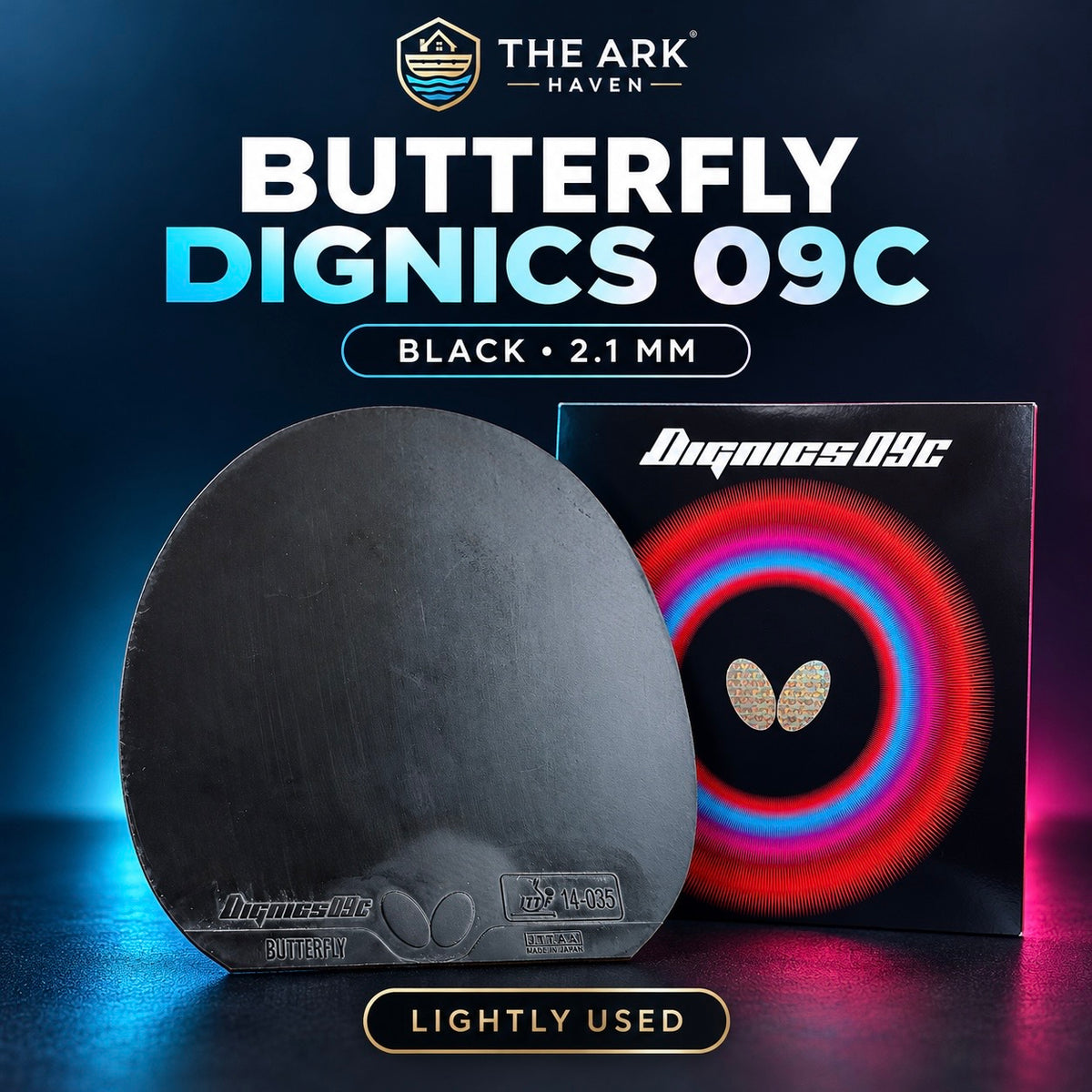 Butterfly Dignics 09C Black 2.1mm, cut to fit FZD ALC (Lightly Used)