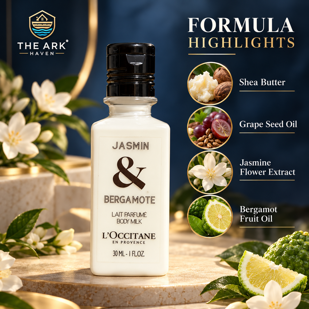 L'Occitane Jasmin & Bergamote Body Milk 30ml 1 Fl Oz