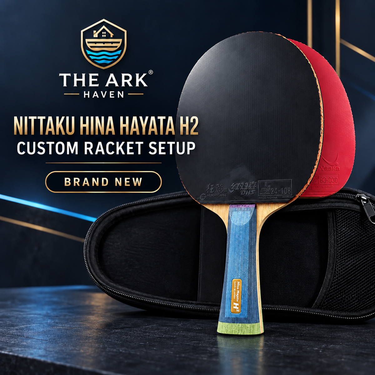 Nittaku Hina Hayata H2 Table Tennis Bat / Blade
